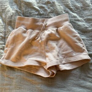 Nike Women's Soft Beige Athletic Shorts